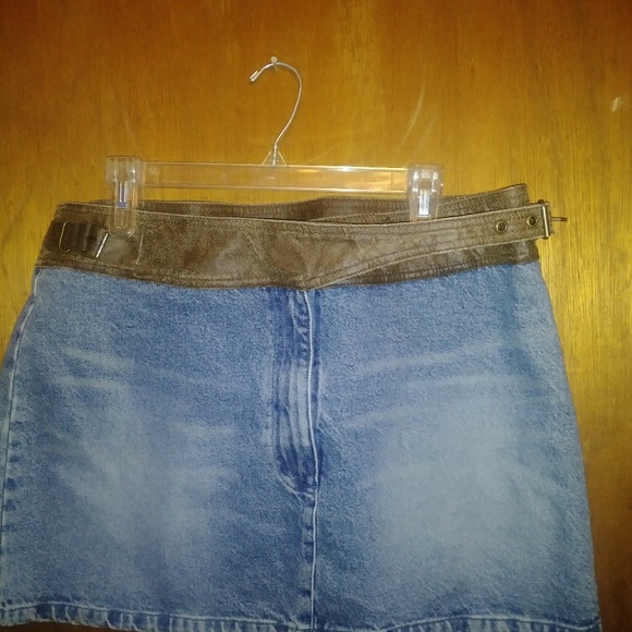 Blue Jean mini skirt - Picture 1 of 4